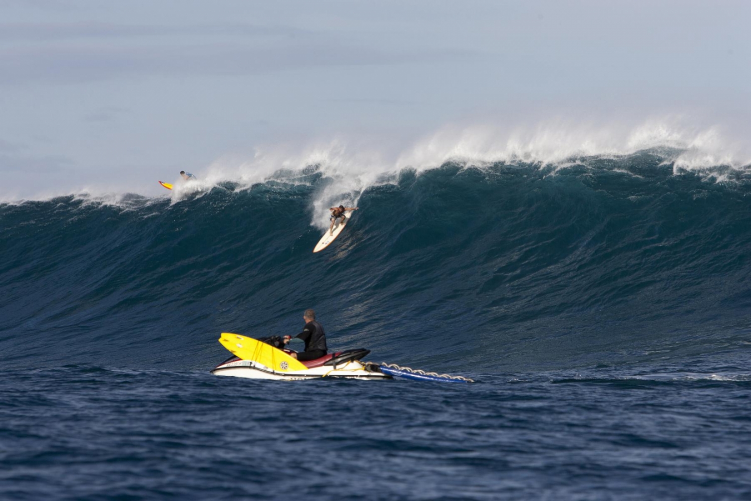 Marcio Freire, Jaws paddle in