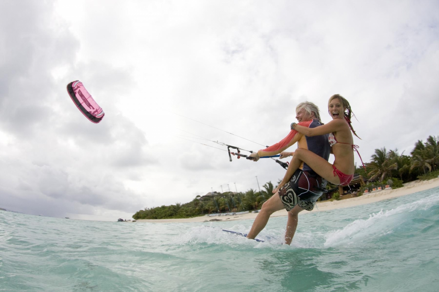 Sir Richard Branson and Susi Mai, Necker Island BVI's